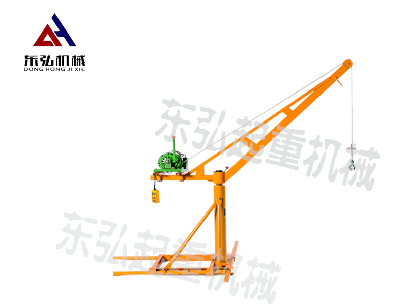 500公斤360度方管室外吊機(jī)搭配汽車離合器主機(jī)